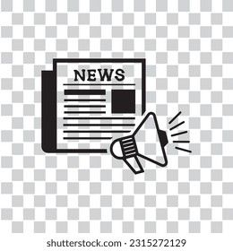 business news icon , promotion icon