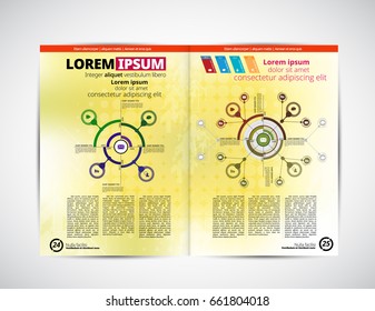 Business newspaper, vector