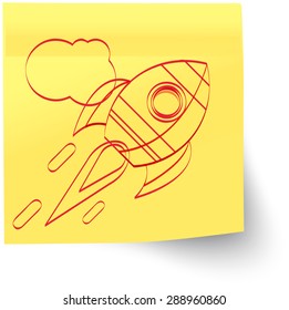 Business Notes - Product Launch - Illustration