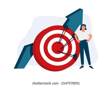 Business Objective Purpose Target Goal Resolution Stock Vector (Royalty ...