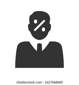 Business offer icon. vector graphics