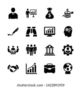 Business, Office, Finance Icons Set