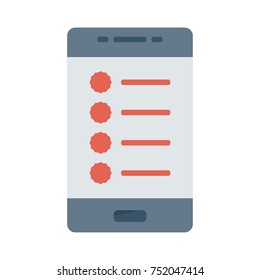 Business office flat icon