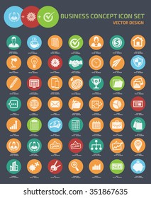 Business and Office icon set,clean vector