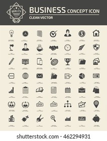 
Business and office icon set,vector