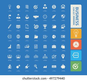 Business and office icon set,vector