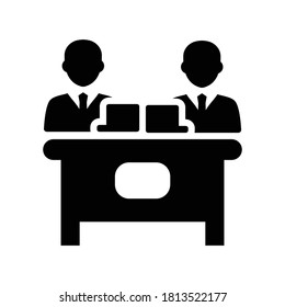  business office icon.job working (vector illustration)