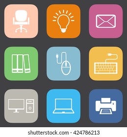 business & office icons