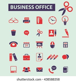business office icons