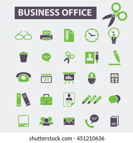 business office icons