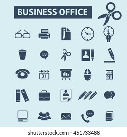 business office icons