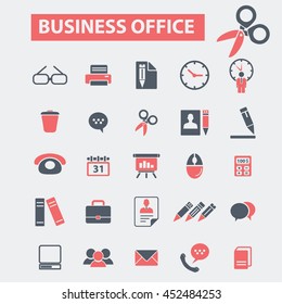 business office icons