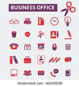 business office icons