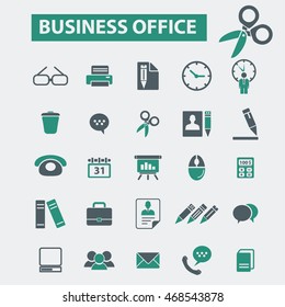 business office icons