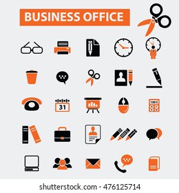 business office icons