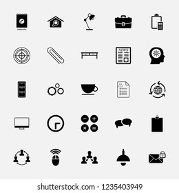 Business and office icons set. Icons for business, management, finance, strategy, marketing.