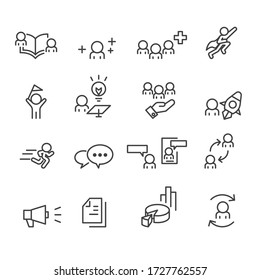 Business and office icons set,Vector