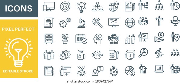 Business and Office icons vector design 