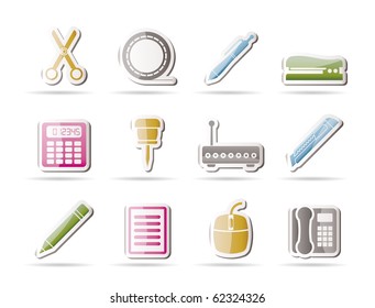 Business and Office icons - vector icon set