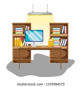 Business office interior