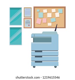 Business office interior
