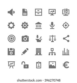 Business and Office Vector Icons 2