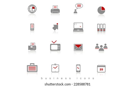 Business office web icon