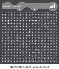 Business And OfficeVector Icon Set