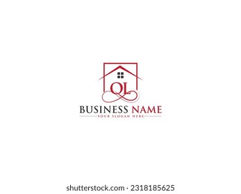 Business OL lo Real Estate Logo Symbol