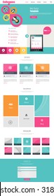 Business One page website 