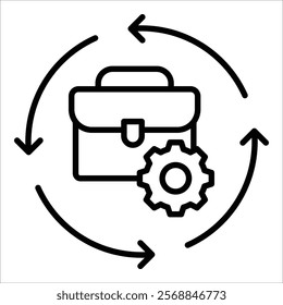 Business Operation Icon Element For Design