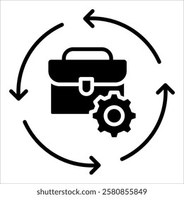 Business Operation Icon Element For Design