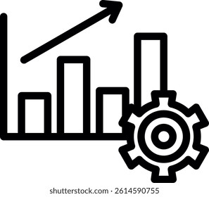 Business Operations Line Vector Icon Design