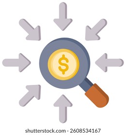 Business Opportunity Icon Element For Design