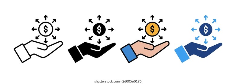 Business Opportunity Icon Set Multiple Style Collection