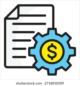Elemento De Ícone De Otimização De Negócios Para Design