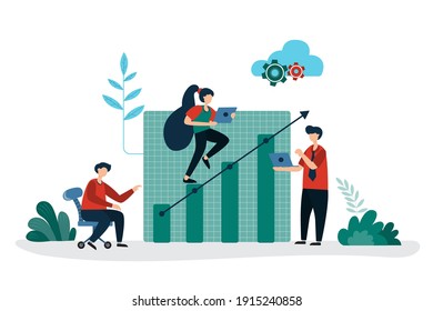 Desarrollo de la organización de negocios Que trabajar como equipo puede hacer que la empresa crezca rápidamente