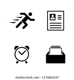 Business Organization. Simple Related Vector Icons Set for Video, Mobile Apps, Web Sites, Print Projects and Your Design. Business Organization icon Black Flat Illustration on White Background.