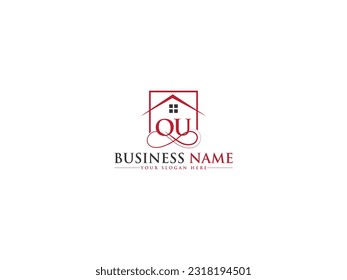 Business Ou Uo Real Estate Logo Symbol