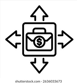 Business Outreach and Expansion icon