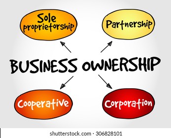 Business Ownership Mind Map Concept