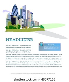 business page template