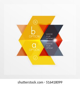 Business paper infographic templates. For banners, business backgrounds and presentations