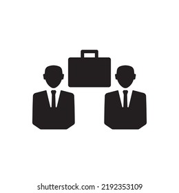 Business Partner Icon Sign Symbol 