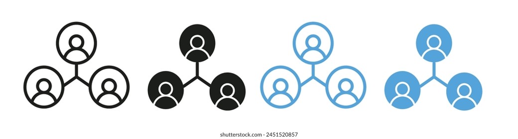 Business Partner Program and Marketing Network Icon for Joint Ventures