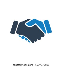 Business partnership, deal, partnership icon