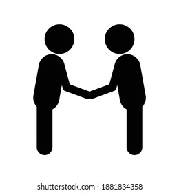 business partnership, shaking hands, negotiation and dealing sign