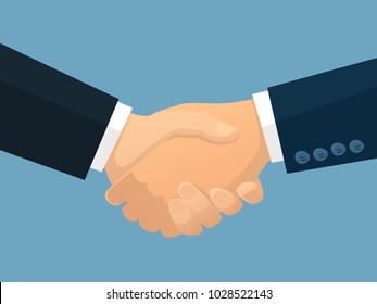 Business Partnership Vector Illustration
