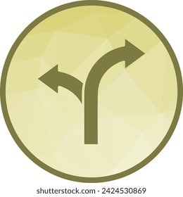 Business Path-Symbol Vektor-Bild. Geeignet für mobile Applikationen, Webanwendungen und Printmedien.