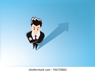 Business path. Business vector illustration